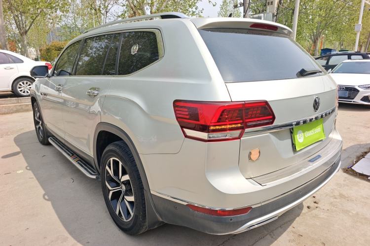 Used Volkswagen Teramont 2020 Revised Version 330TSI Two-Wheel Drive Luxury Edition Rear Left 45 Deg