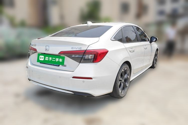 Used Honda Civic 2023 240TURBO CVT Dynamic Control · C-Position Guest Special Edition Rear Right 45 Deg