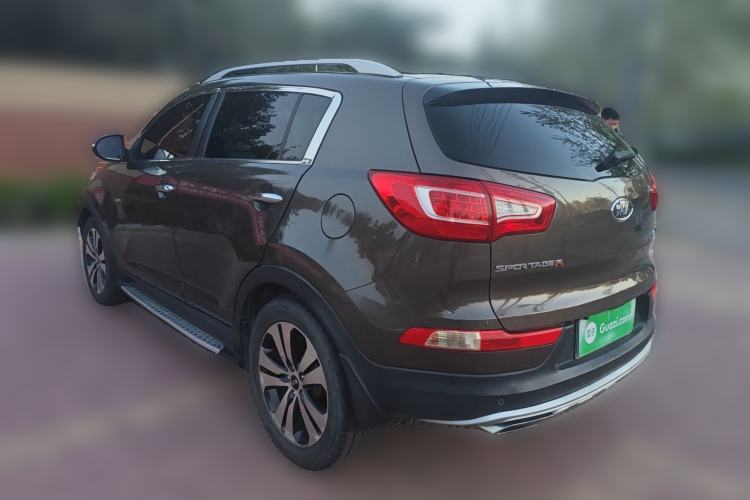 Used Kia Sportage R 2011 2.0L Automatic Two-Wheel Drive Premium Edition Rear Left 45 Deg