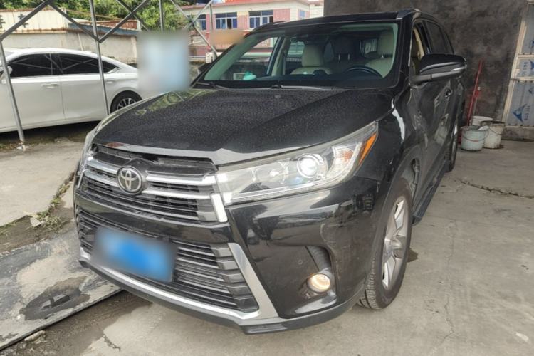Used Toyota Highlander 2018 2.0T Four-Wheel Drive Prestige Version 7 Seats China VI Standard