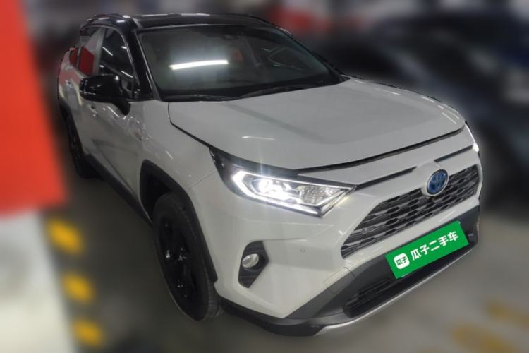 Used Toyota RAV4 2020 Dual-Motor 2.5L E-CVT Four-Wheel Drive Flagship Edition Front Right 45 Deg