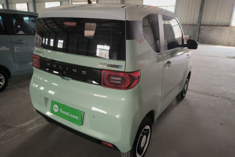 Used Wuling Hongguang MINIEV 2021 Macaron Fashion Model Lithium Iron Phosphate Rear Right 45 Deg