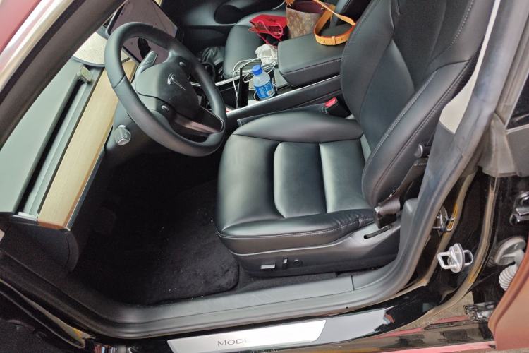 Used Tesla Model 3 2020 Standard Range Rear-Wheel Drive Upgraded Version Left Front Seat