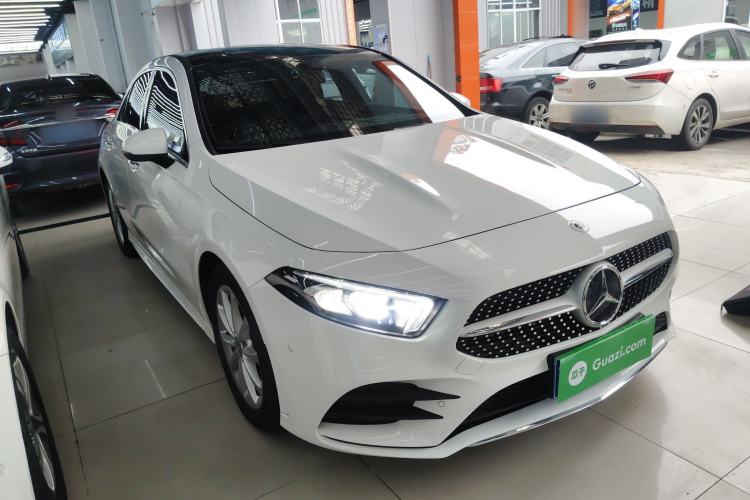 Used Mercedes-Benz A-Class 2021 A 200 L Sport Sedan Dynamic Model Front Right 45 Deg