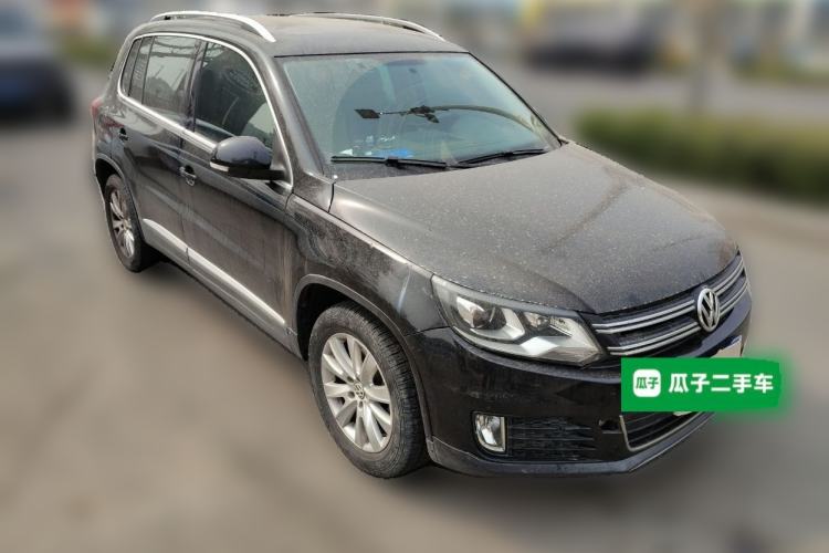 Used Volkswagen Tiguan 2012 2.0 TSI Automatic All-Wheel Drive Elite Edition Front Right 45 Deg