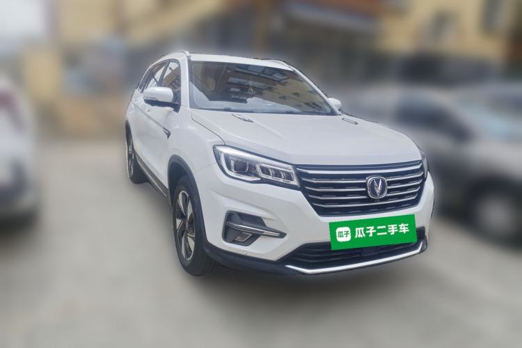 Used CHANGAN CS75 2018 280T Automatic Smart Edition China V-standard Front Right 45 Deg