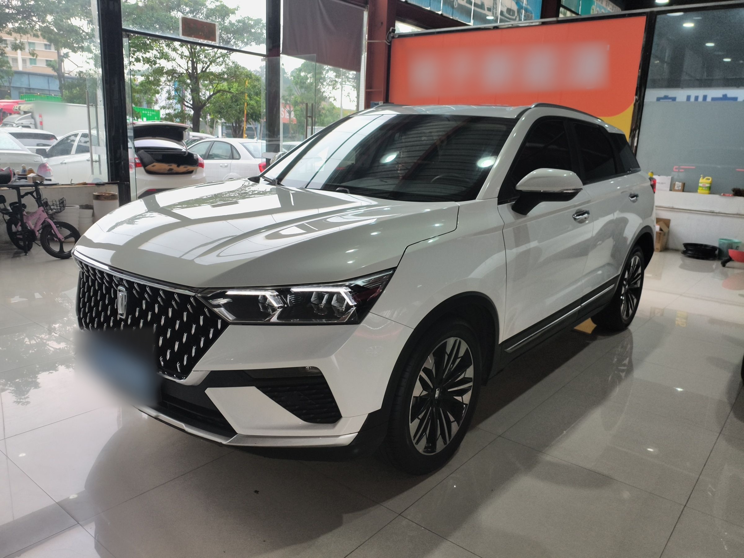 تحت مقدمة السيارة