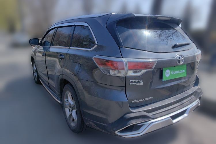 Used Toyota Highlander 2015 2.0T Four-Wheel Drive Luxury Edition 7-Seater Rear Left 45 Deg