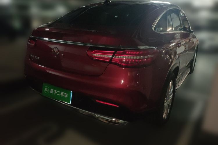 Used Mercedes-Benz GLE Coupe 2015 GLE 320 4MATIC Coupe SUV Rear Right 45 Deg