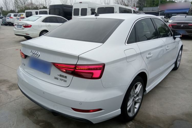 Used Audi A3 2020 Limousine 35 TFSI Fashion Edition China VI Emission Standard Rear Right 45 Deg