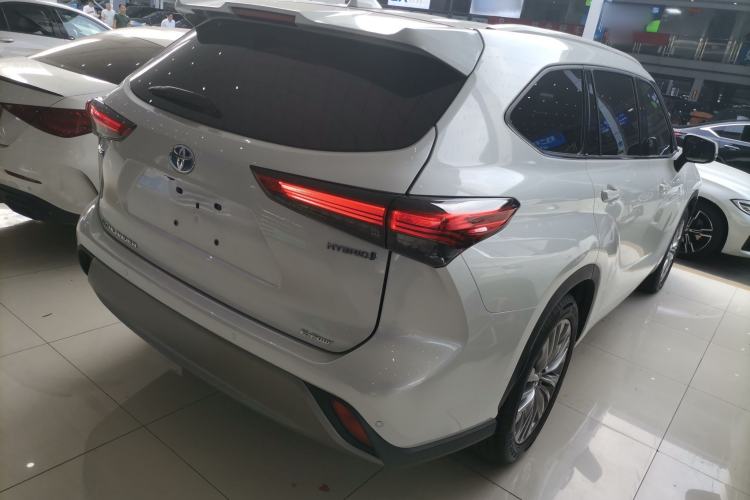 Used Toyota Highlander 2022 Dual-Engine 2.5L Four-Wheel Drive Prestige Version 7 Seats Rear Right 45 Deg