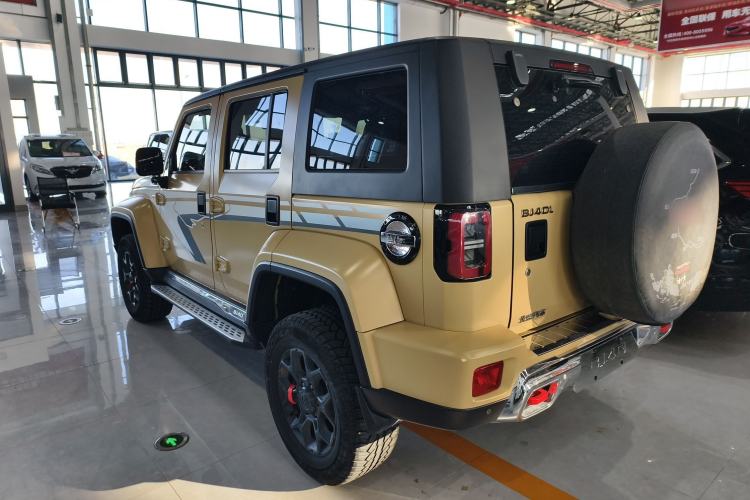 Used BAIC Off-Road BJ40 2019 2.3T Automatic Four-Wheel Drive Ring the Tower Champion Edition China VI
