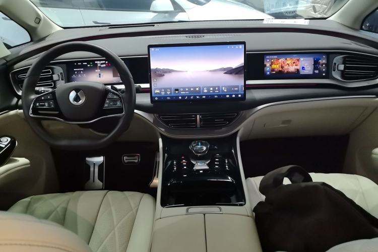 Used Denza D9 2025 DM-i Intelligent Drive 1020 Four-Wheel Drive Flagship Model
