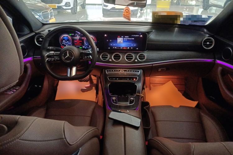 Used Mercedes-Benz E-Class New Energy 2021 E 350 e L Plug-in Hybrid Sports Sedan