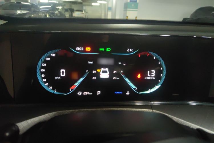Used CHANGAN Eado 2023 Changan Edition PLUS Blue Whale NE 1.4T GDI DCT Prestige Version Instrument Cluster
