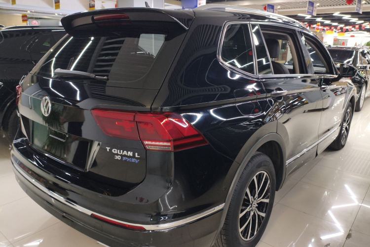 Used Volkswagen Tiguan L New Energy 2019 430 PHEV Hybrid Flagship Model Rear Right 45 Deg