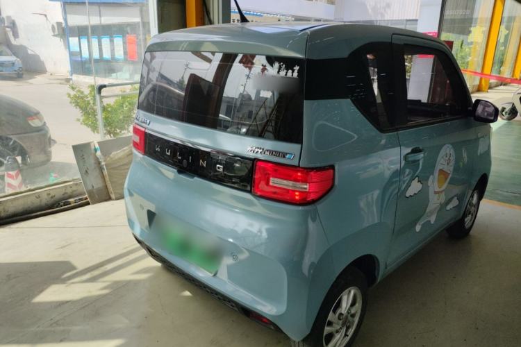 Used Wuling Hongguang MINIEV 2020 Freedom Version Lithium Iron Phosphate Rear Right 45 Deg