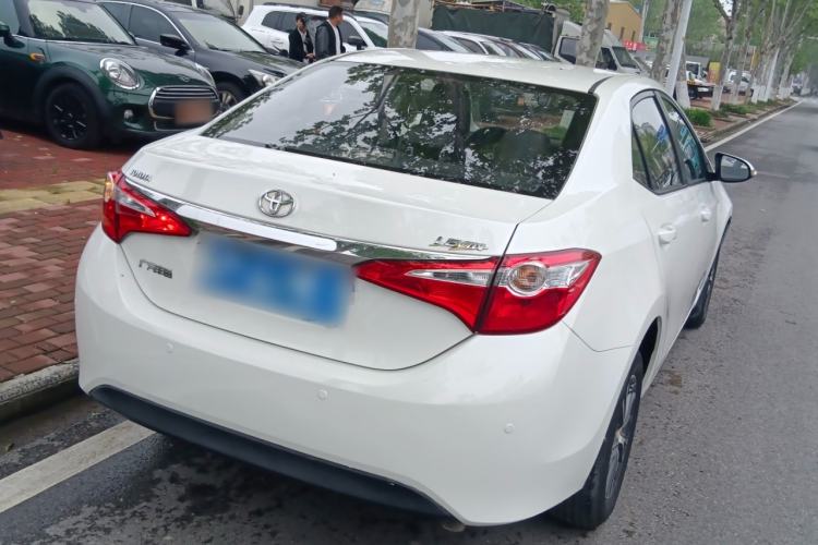 Used Toyota Levin 2016 1.6G CVT Elite Edition Rear Right 45 Deg