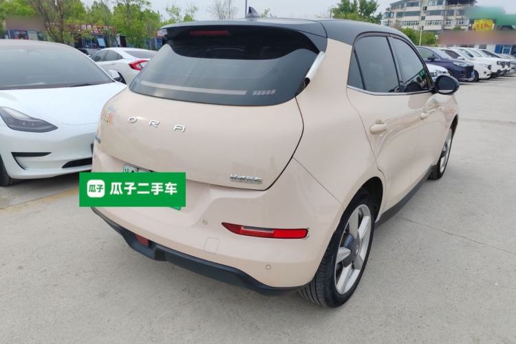 Used ORA Good Cat 2022 Morandi Edition 400km Standard Range Luxury Version Lithium Iron Phosphate Rear Right 45 Deg