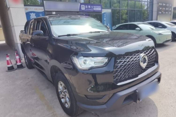 Used Great Wall Poer 2021 2.0T Commercial Version Automatic Diesel Two-Wheel Drive Elite Trim with Long Bed – GW4D20M Front Right 45 Deg