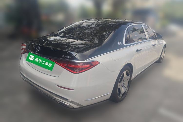 Used Mercedes-Benz Maybach S-Class 2023 S 480 4MATIC Rear Right 45 Deg