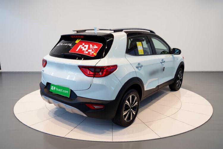 Used Kia kx1 Stonic 2021 1.4L CVT Sunroof Model Rear Right 45 Deg