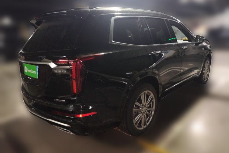 Used Cadillac XT6 2021 2.0T Six-Seater Four-Wheel-Drive Luxury Version Rear Right 45 Deg