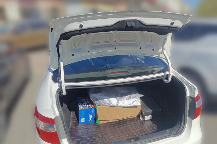 Used Kia K2 2012 Sedan 1.4L Automatic GLS Commemorative Edition Trunk