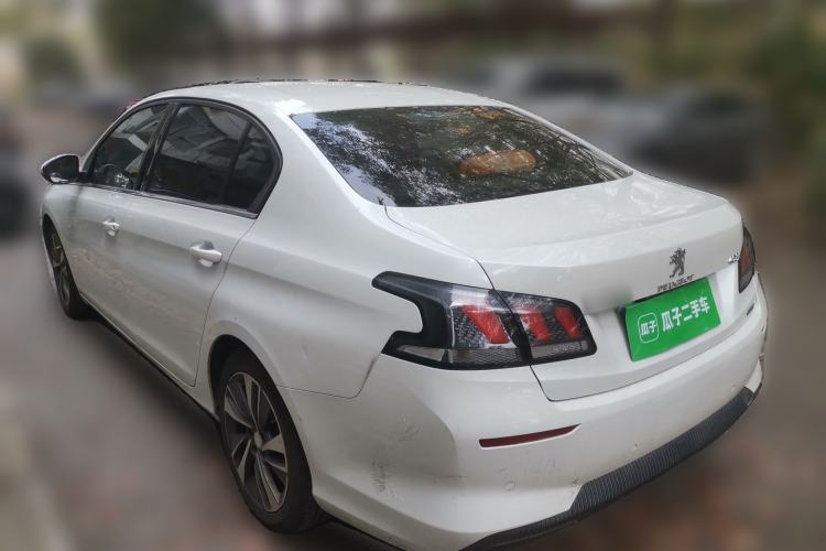 Used Peugeot 408 2019 360THP Automatic Luxury Edition China VI Standard Rear Left 45 Deg