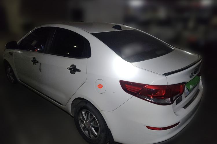 Used Kia K2 2015 Sedan 1.4L MT GLS Rear Left 45 Deg