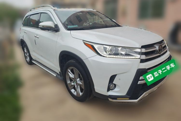Used Toyota Highlander 2018 2.0T Four-Wheel Drive Luxury Version 7 Seats China VI Standard
