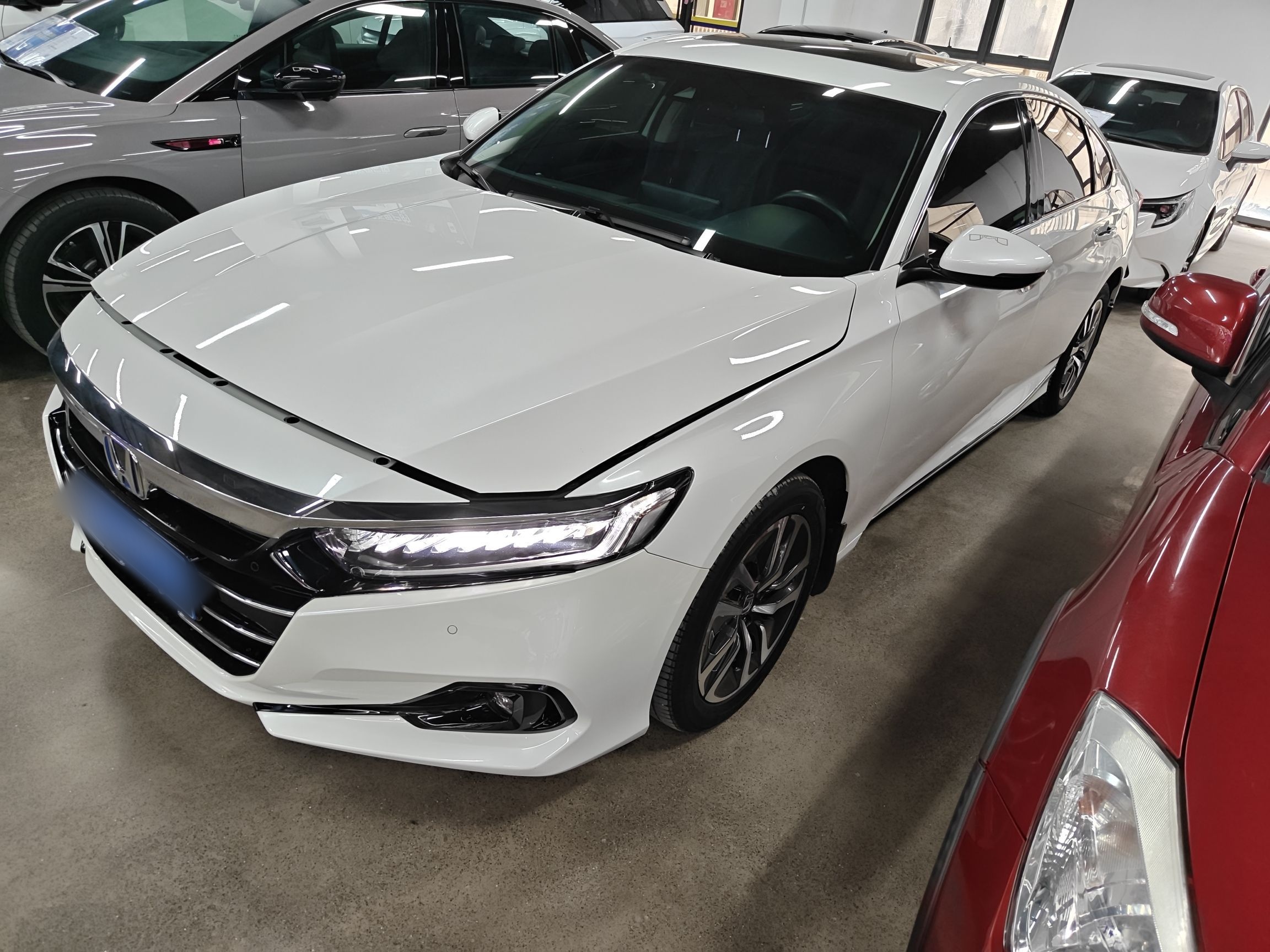 تحت مقدمة السيارة