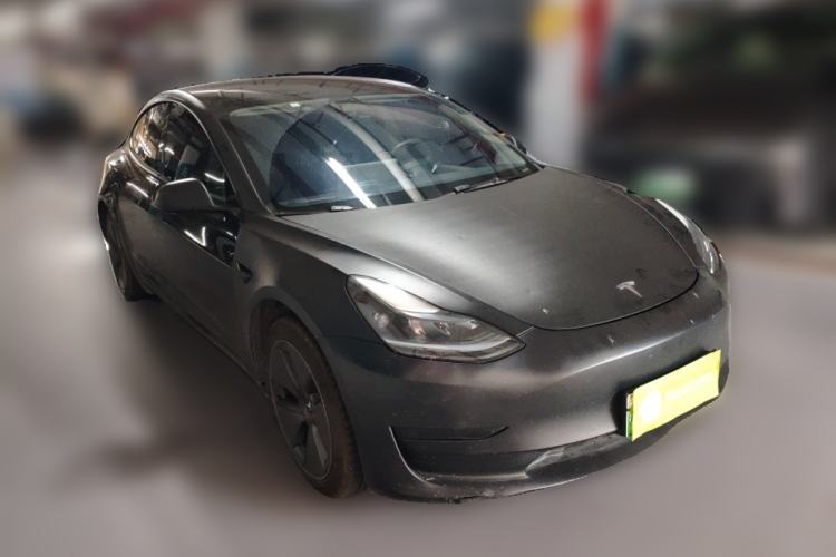 Used Tesla Model 3 2022 Rear-Wheel-Drive Version Front Right 45 Deg