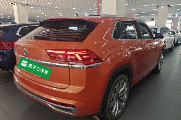 Used Volkswagen Teramont X 2019 530 V6 Four-Wheel Drive Prestige Flagship Edition Rear Right 45 Deg