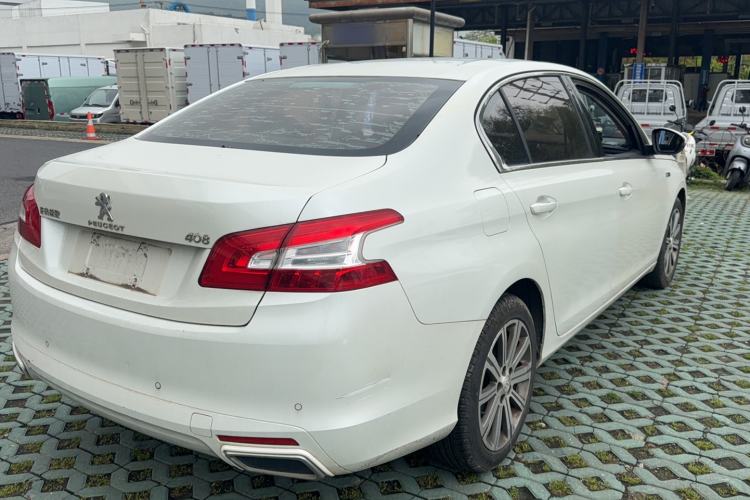 Used Peugeot 408 2015 1.2T Automatic Luxury Edition Rear Right 45 Deg