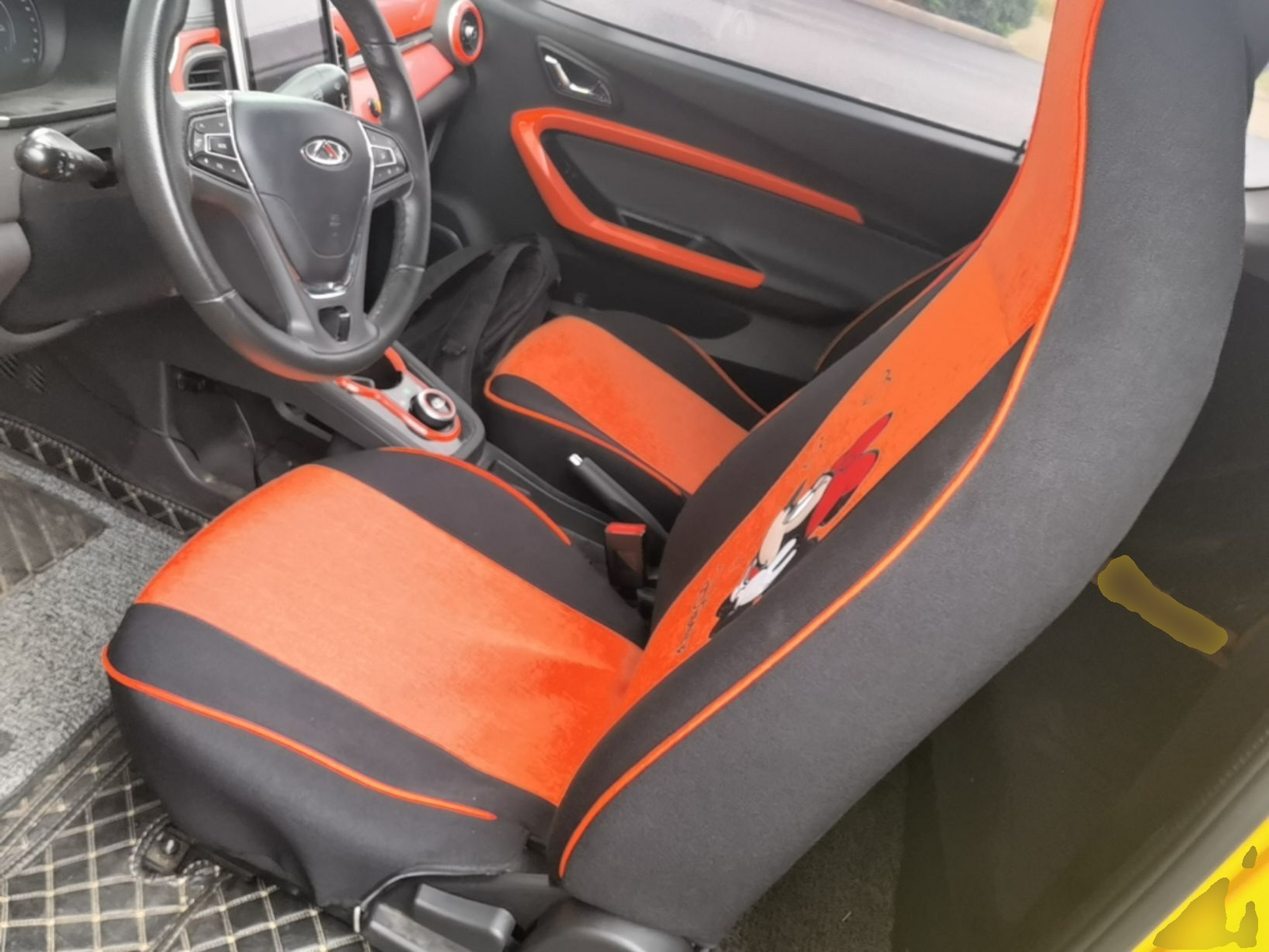 Interior delantero