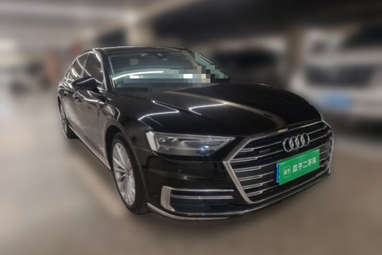 Used Audi A8 2018 A8L 55 TFSI quattro Launch Edition Elite Model Front Right 45 Deg