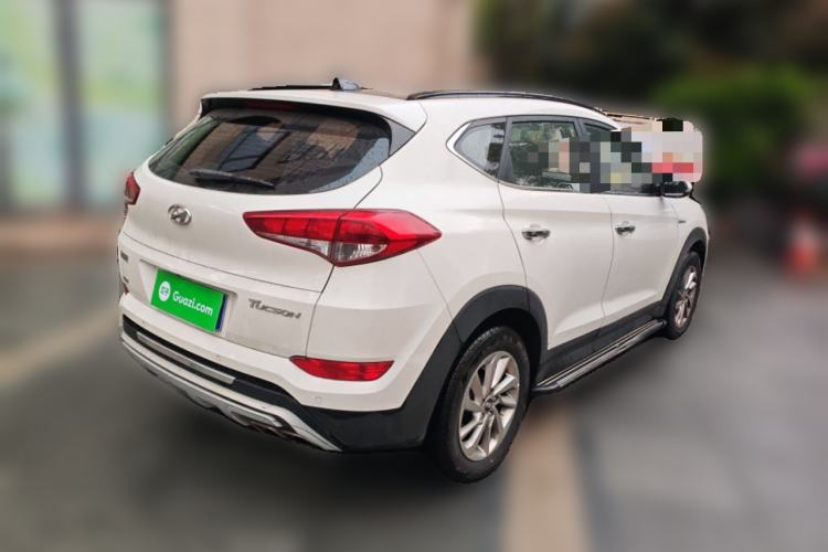Used Hyundai Tucson 2018 1.6T Dual-Clutch Two-Wheel Drive 15th Anniversary Special Edition Rear Right 45 Deg