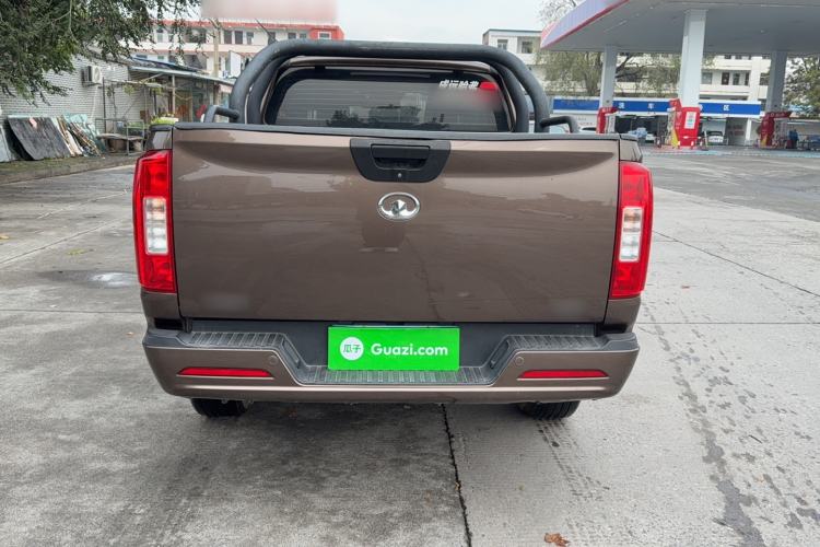 Used Great Wall Poer 2019 2.0T Commercial Version Manual Diesel Two-Wheel Drive Navigation Type Long Bed GW4D20M
