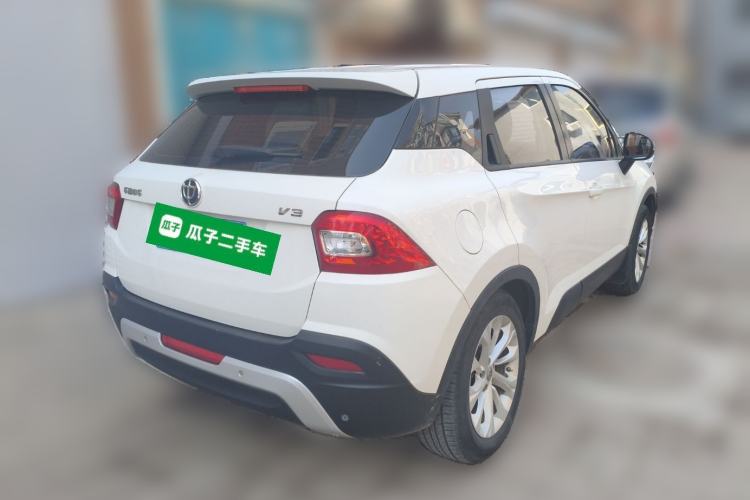 Used Brilliance V3 2016 1.5L Automatic Smart Version Rear Right 45 Deg