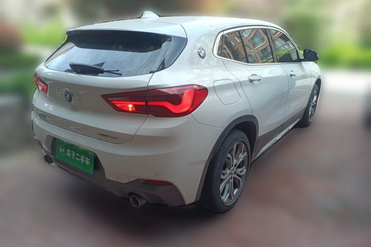 Used BMW X2 2018 sDrive25i Leading Model M Sport Package China V Rear Right 45 Deg