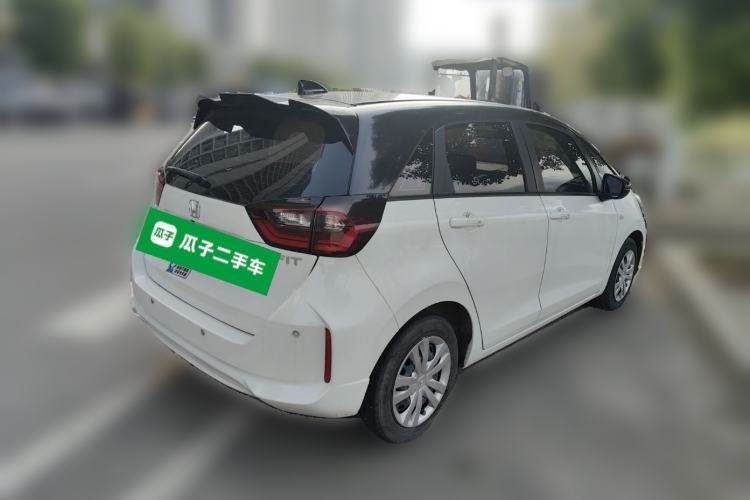 Used Honda Fit 2021 1.5L CVT Trend Edition Rear Right 45 Deg