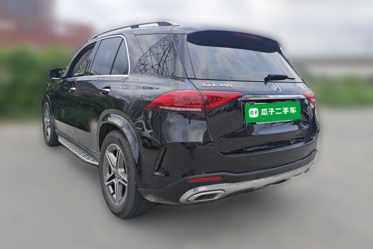 Used Mercedes-Benz GLE 2021 GLE 450 4MATIC Luxury Model Rear Left 45 Deg