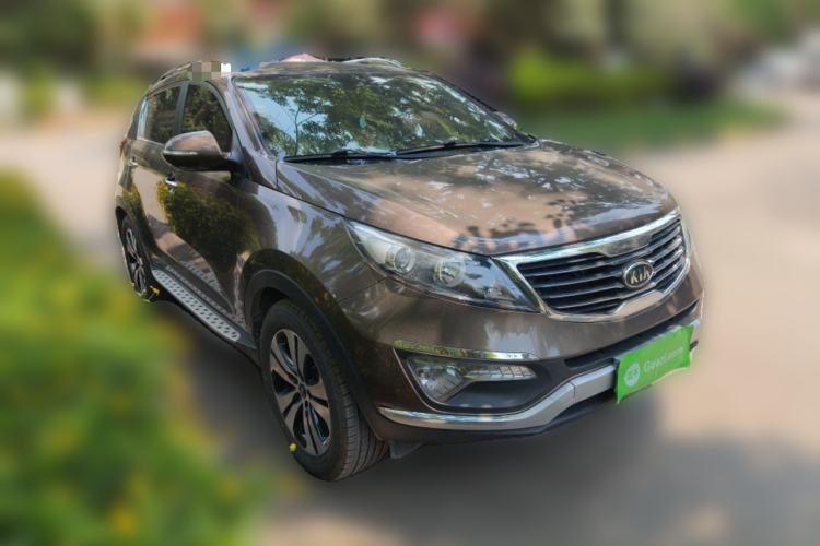 Used Kia Sportage R 2012 2.0L Automatic Two-Wheel Drive NAVI Front Right 45 Deg