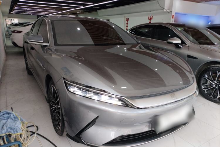 Used BYD Han 2020 EV Long-Range Luxury Model Front Right 45 Deg