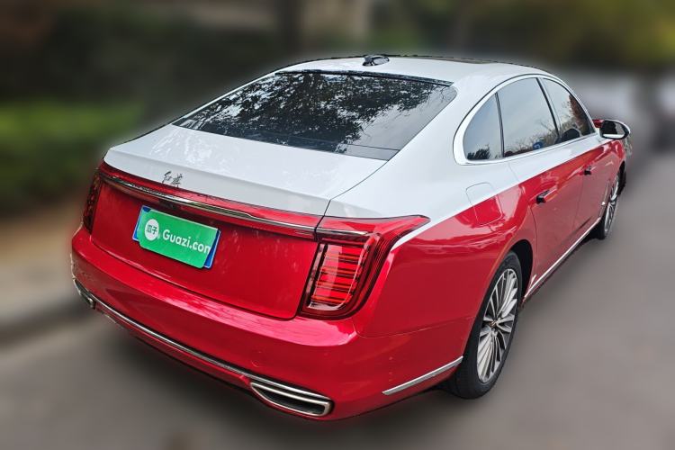 Used Hongqi H9 2022 2.0T Smart Connect Flagship Edition Rear Right 45 Deg