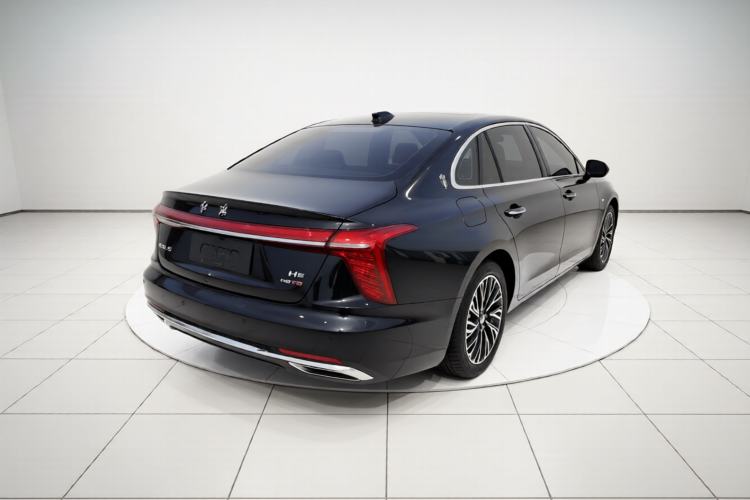 Used Hongqi H5 2024 2.0T Automatic Smart Connect Flagship Edition Rear Right 45 Deg