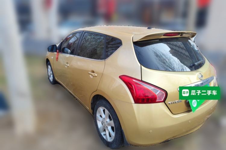 Used Nissan Tiida 2011 1.6L CVT Smart Version Rear Left 45 Deg