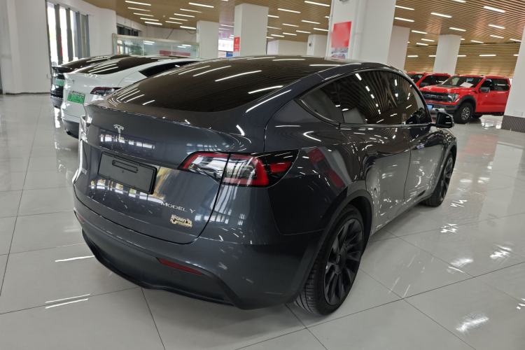 Used Tesla Model Y 2022 Revised Version Rear-Wheel Drive Rear Right 45 Deg