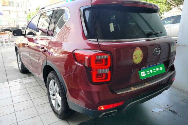 Used GAC Trumpchi GS7 2017 280T Two-Wheel Drive Luxury Model Rear Left 45 Deg